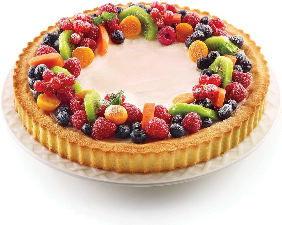 Silikomart SFT426 CROSTATA, Farbe Terrakotta Küche Naty Shop