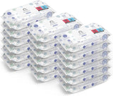 Naty Shop Mama Bear Sensitive Baby-Feuchttücher, parfümfrei, 56 Stück (18er-Pack)
