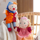 HABA Handpuppe Kasper – Ab 18 Monaten, Waschbar bei 30°C, Ideal für Puppen- und Rollenspiel, Puppentheater – 2011866001