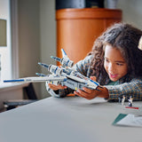 LEGO Star Wars 75399 Rebel U-Wing Starfighter – Spielzeug mit Schwingflügelfunktion und 3 Minifiguren, darunter Cassian Andor und K-2SO-Droidenfigur – Geschenk für Jungen ab 8 Jahren und Andor-Fans, Staffel 2. Bausets. Besuchen Sie den LEGO-Store
