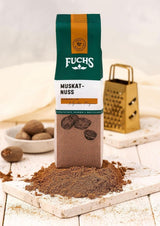 Fuchs - Gemahlene Muskatnuss, 50 Gramm Condimente Naty Shop