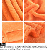 Sourcing Map Gemütliche Decke Decke Tagesdecke Weiche & warme Fleecedecke als Sofadecke Sofadecke Wohnzimmer- und Kuscheldecke Weiche Plüschwolldecke Orange 150X200Cm Betten und Decken Besuchen Sie den uxcell-Store