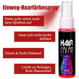 Haarspray-Farbe, temporäre rote Spray-Haarfarbe, farbige rote Haarfarbe, waschbare Haarfarbe, lebendiges rotes Haarfarbspray, sofortige Haarfarbe, Karnevals-Haarfarbe, Halloween, Cosplay, Party-Haarfarbe Naty Shop