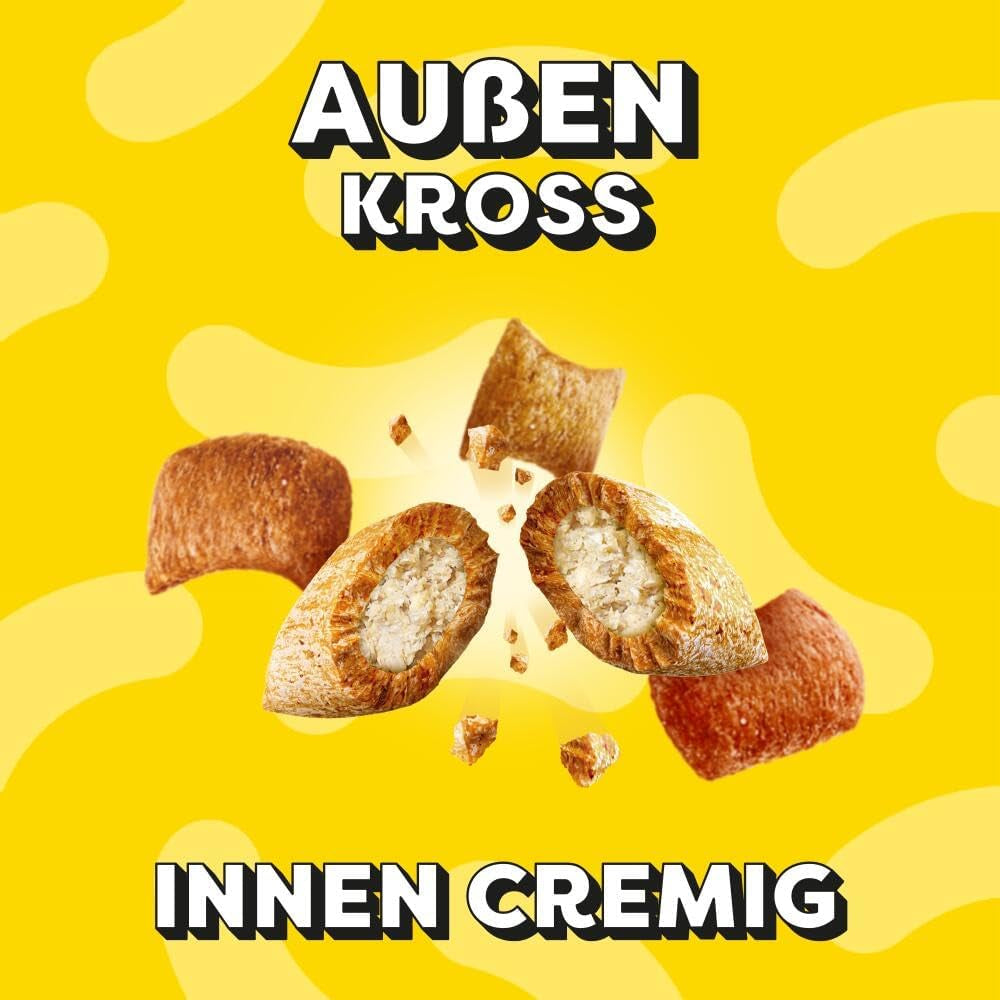 DREAMIES SHAKE UPS Multivitamin Seafood Festival Katzensnacks in Portionsbeuteln – 55 g (6 Beutel)