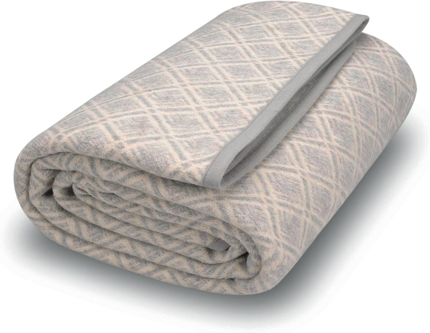 ACUSHLA 200,7 x 160 cm, 1,7 kg, Decke, Wolldecke, warme Reisedecke, gestrickte Decke, dekorative Decken für Couch, Stuhl, Couch, Bett, Wohnzimmer, Camping, geeignet für alle Jahreszeiten Ww203 Betten und Decken Besuche den ACUSHLA-Store Graues Karomuster 011 79"