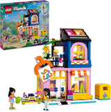 LEGO Friends Vintage Fashion Store Bauset für Kinder mit Spielzeugladenfiguren und Katzenmodell für sozio-emotionale Entwicklung Rollenspielgeschenk für 6-jährige Mädchen und Jungen 42614 Bausätze Besuchen Sie den LEGO-Store Single