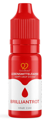 Pinke Lebensmittelfarbe von Goodbake (11 ml) – Intensive Lebensmittelfarbe – Sehr konzentrierte Farbe – Zum Färben von Kuchen, Fondant, Buttercreme, Getränken, Schleim und vielen anderen Gegenständen. 100 % vegan