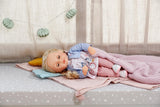 BABY born Sophia Rose – 36 cm große weiche Puppe – Puppe mit hochwertigen blonden Haaren und schläfrigen Augen – Geeignet für Kinder ab 1 Jahr