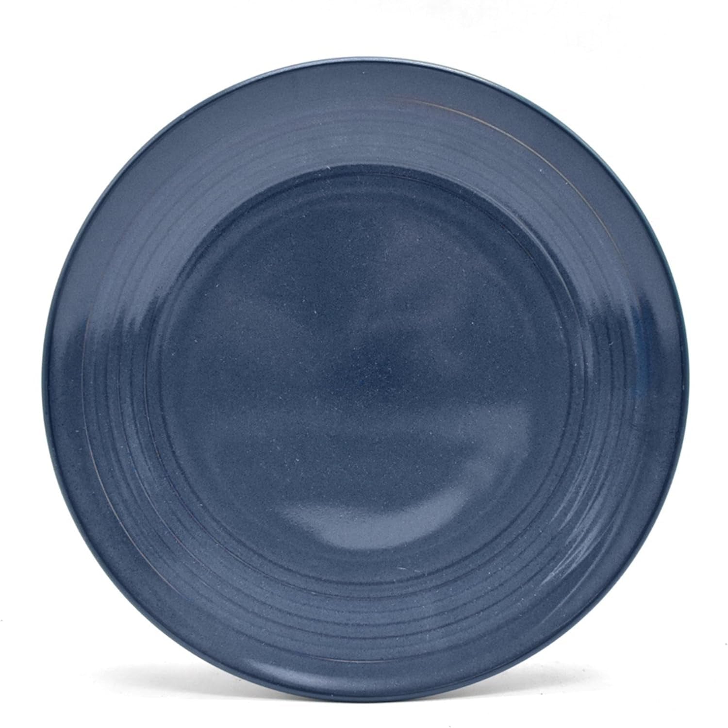 ECHTWERK „Alicia“ 16-teiliges Vintage-Kombinationsgeschirr-Set, modernes Design für 4 Personen, elegantes dunkelblaues Steinzeug-Geschirrset mit 4 Tellern, 4 Beilagentellern, 4 Schüsseln und 4 Teetassen