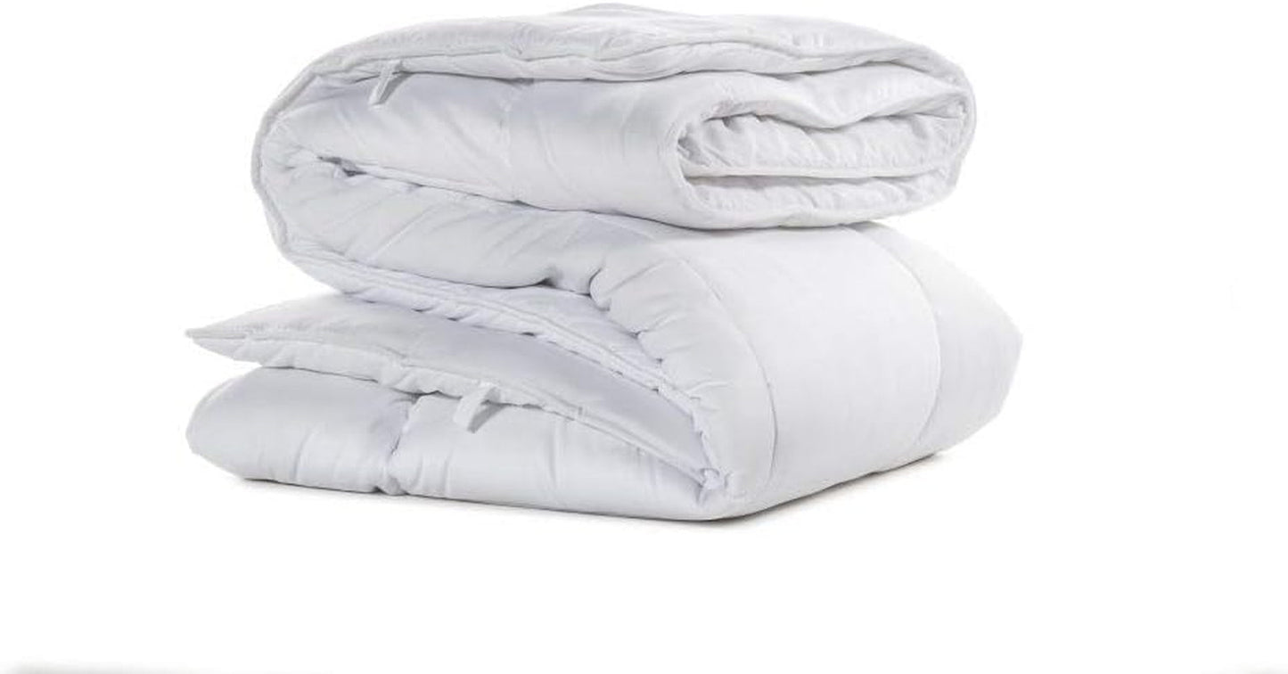 Caleffi Aloe Vera Polyesterjacke Gran Tepore, Aloe Vera Bettdecken und Steppdecken Naty Shop Weiß Cm 250X200