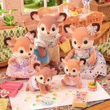 Sylvanian Families 5800 Hirschzwillinge, Tierfiguren-Spielset, Waldtierfiguren, Spielzeug für Kinder ab 3 Jahren