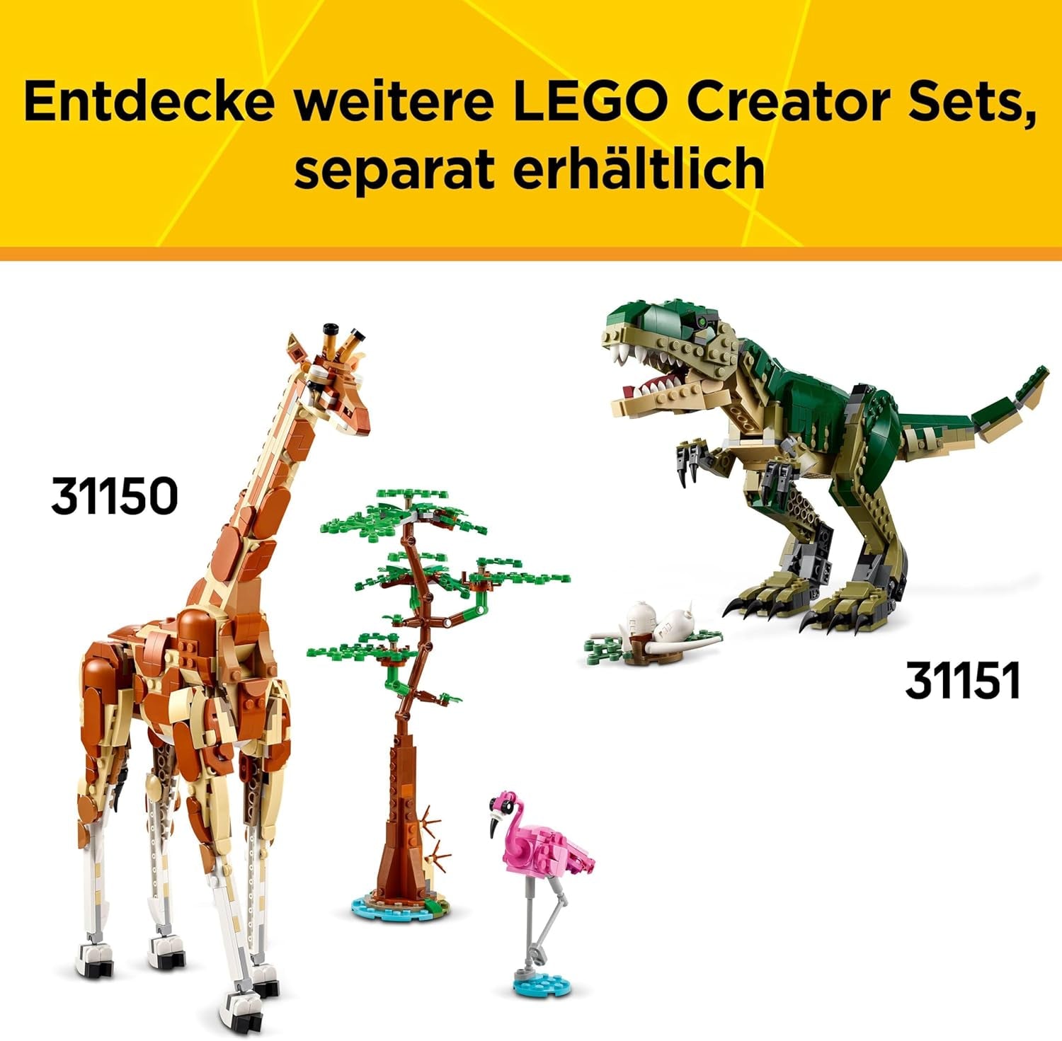 LEGO Creator 3In1 Grüner Drache – Spielzeug – Verwandelt sich in eine Seeschlange oder einen Phönix – Tierbauspielzeug für Kinder – Geschenk für Jungen und Mädchen ab 9 Jahren 31161 Bausets Besuchen Sie den LEGO-Store