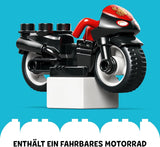 LEGO DUPLO Marvel Spins Motorcycle Adventure, Fantasy-Spielset zur TV-Serie Spidey und seine Superfreunde, Lernspielzeug zum Bauen und Umbauen für Kinder ab 2 Jahren 10424 Bausets Besuchen Sie den LEGO-Store