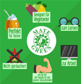 Yerba „BIO“ 400g Bio-Mate-Tee, Bio, natürliches Stimulans und Energizer mit Koffein, Yerba-Mate-Tee mit Früchten, stark koffeinhaltiger Mate-Tee, hohe Qualität