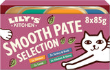 Lily's Kitchen Natürliches, feuchtes, zartes Katzenfutter für ausgewachsene Katzen, Schalen, getreidefreie Rezepte, Sortiment (32 Schalen x 85 g)
