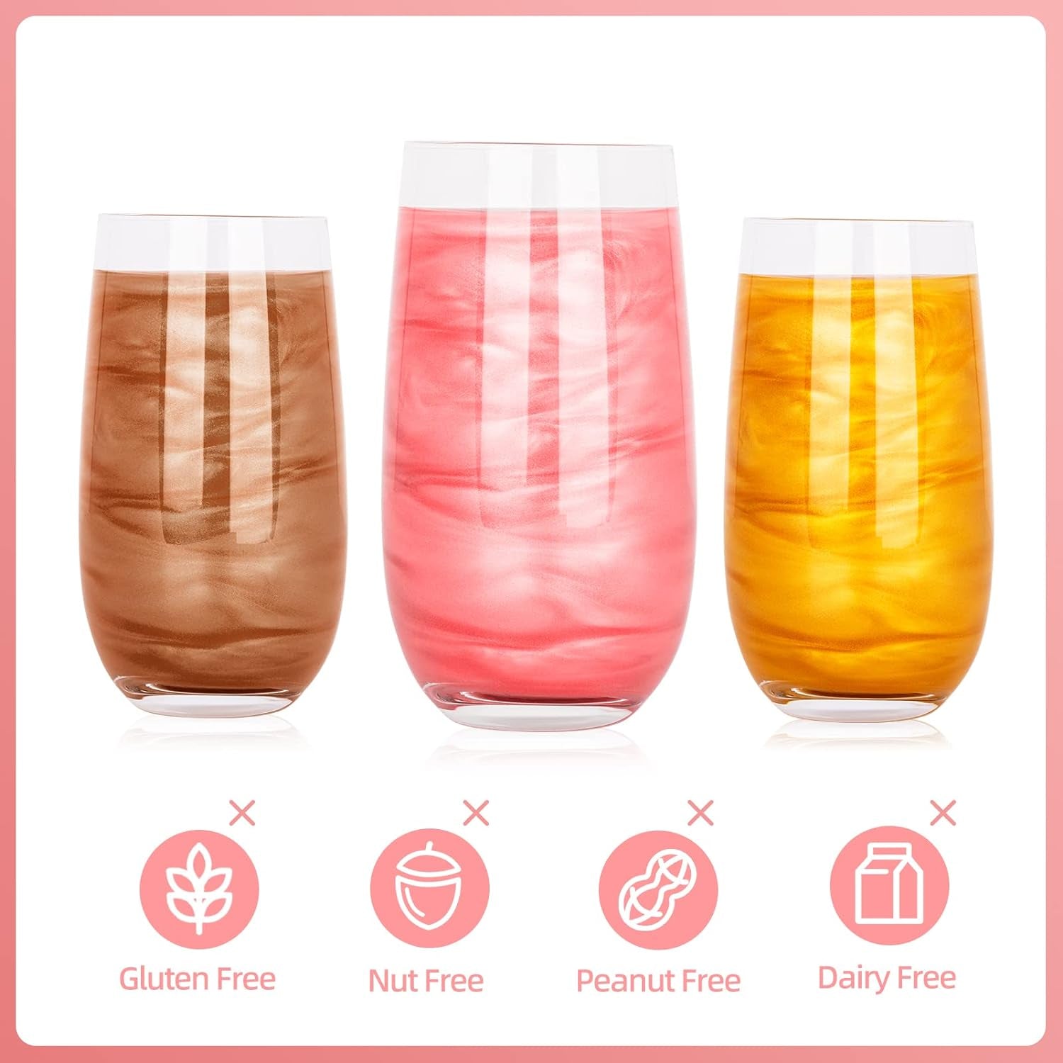 DecoRom, essbarer Glitzer, Pulver, 10 Gramm Glitter Naty Shop