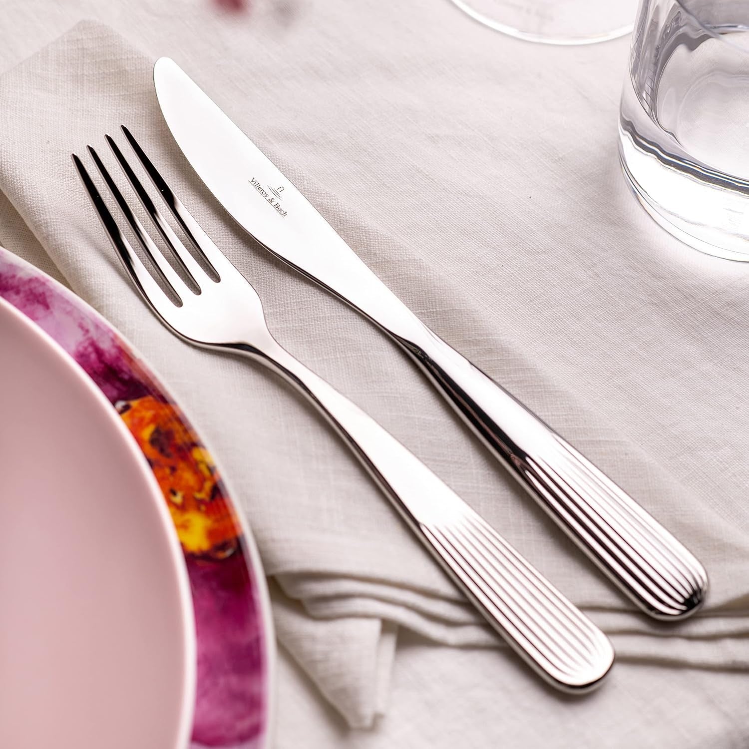 Villeroy & Boch - Rose Garden Besteckset 30-teilig, 6 Personen Kitchen Naty Shop