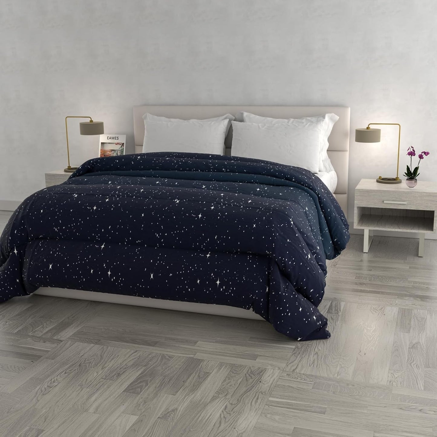Modische Winterdecke, Florence, 260 x 260 cm. Bettdecken und Steppdecken Naty Shop Stars 260 x 260 cm