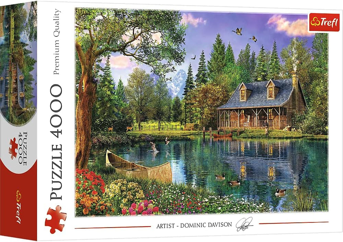 Trefl, 45005 Puzzle, Nachmittagsidylle, 4000 Teile, Premium-Qualität, Für Kinder ab 14 Jahren Puzzle Naty Shop Classic