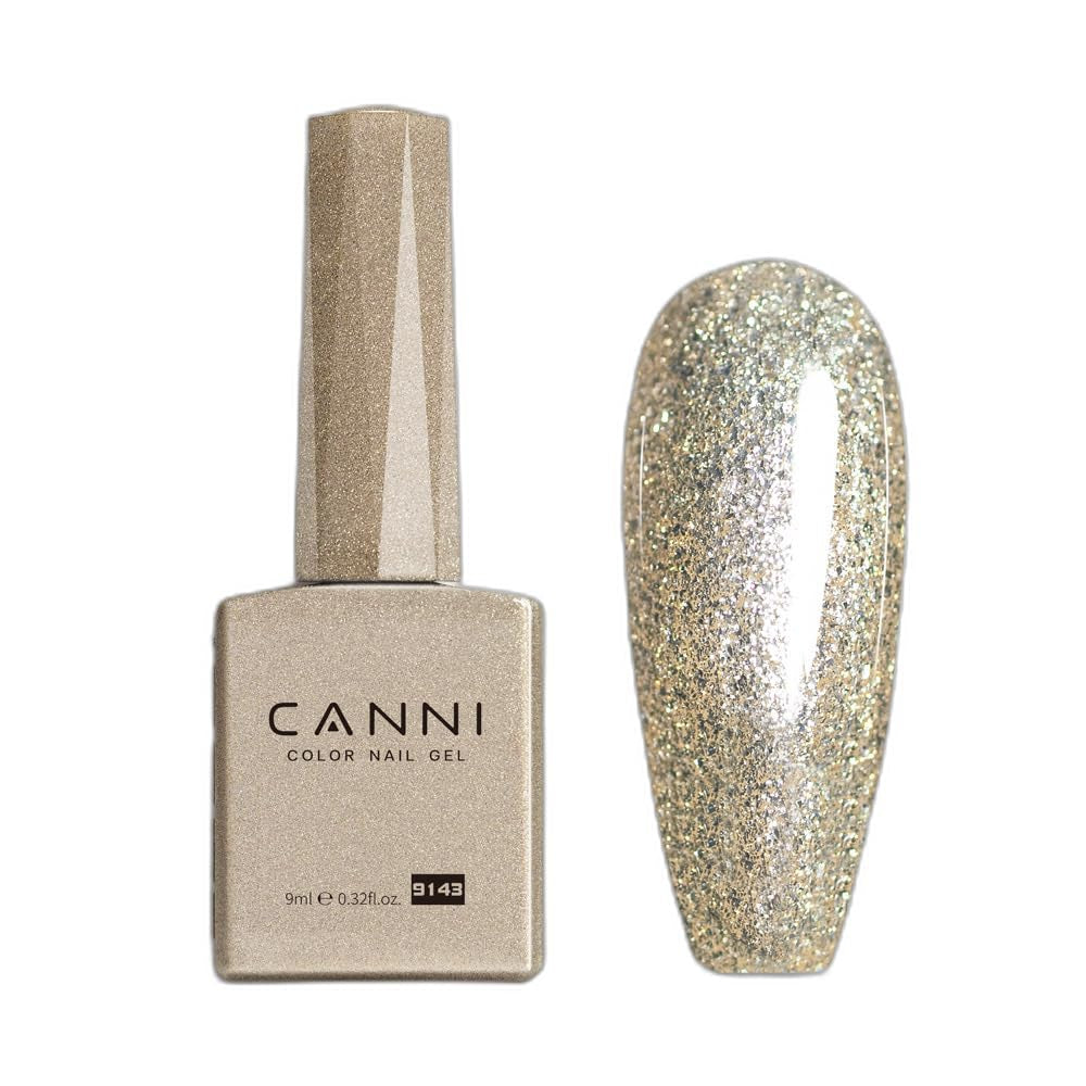 CANNI Gel-Nagellack, semipermanent, dunkelviolett, Nagellack, UV-Gel, Soak Off, Maniküre