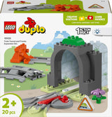 LEGO DUPLO Town Eisenbahntunnel und Gleise – Erweiterungsset, Geschenk für Kleinkinder, fördert die Geschicklichkeit, Spielset für 2-jährige Fahrzeugfans, kreatives Lernspielzeug 10425 Bausets Besuchen Sie den LEGO-Store