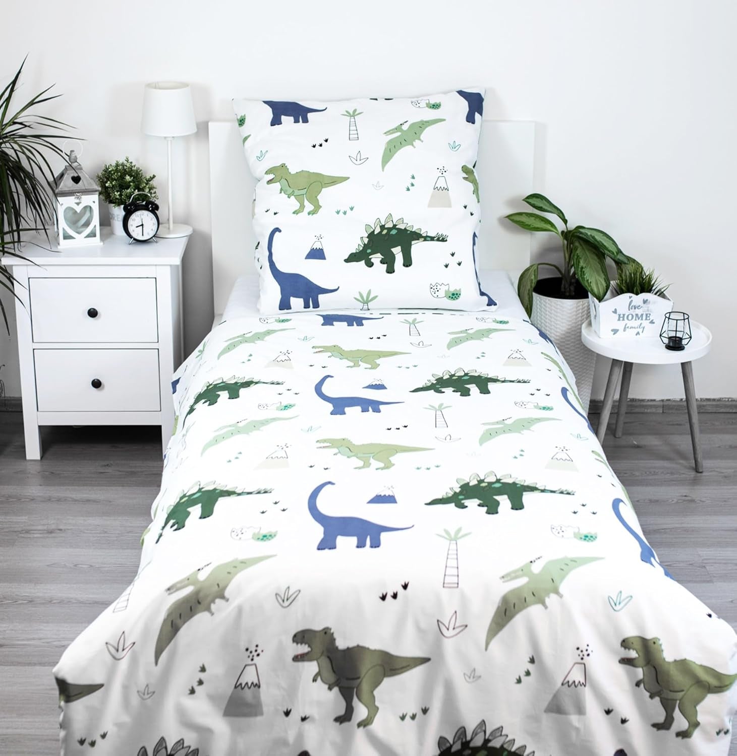 Bettwäsche für Kinder, wendbar, Dinosaurier Bettwäsche – Kinder Naty Shop Default Title
