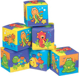 Playgro Badebuch – Wasserspielzeug – Kinderspielzeug – Spielzeug – Kleinkinder – Kinder-Wasserspielzeug – Kinder-Badebuch – buntes Spielzeug Bebe Naty Shop Badewürfel