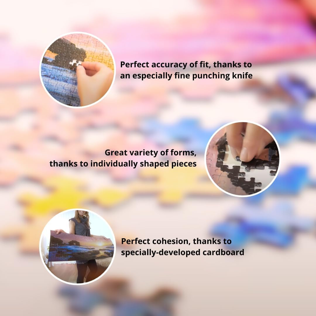 Schmidt Spiele Strandhaus, Puzzle 1.000 Teile Puzzle Naty Shop