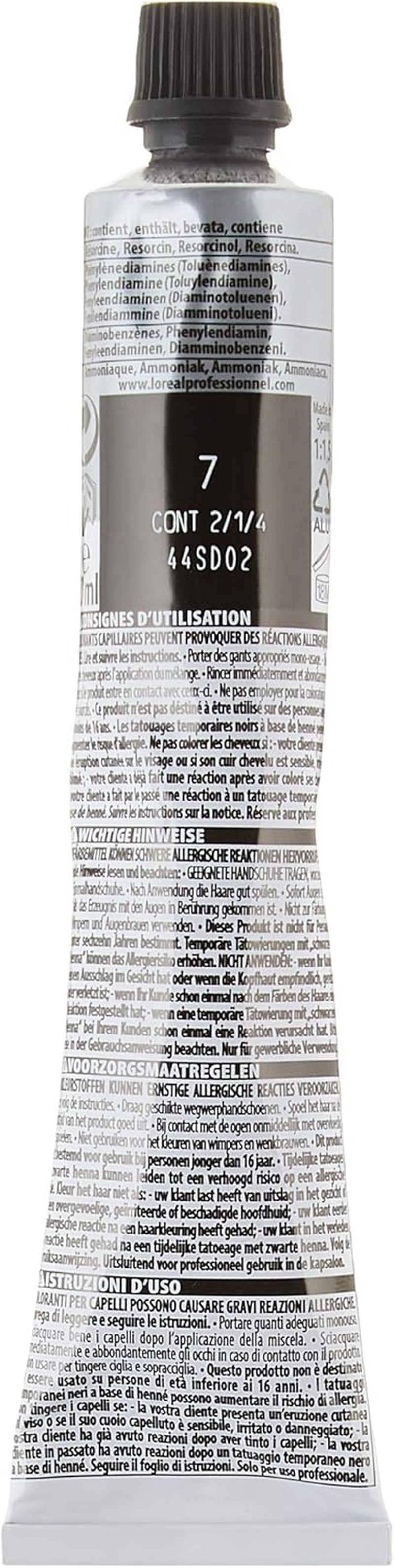L'Oréal Professionnel Majirel 7 Mittelblond, 50 ml Haarfärbemittel Naty Shop