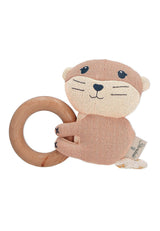 Sterntaler Baby Jungen Greifling Baby Holz Greifling Otti - Babyspielzeug, Greifling, Greifling Holzgreifring für Kinder - Bio-Babyspielzeug Naty Shop Standardtitel