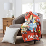 Northwest Bluey Silk Touch Decke, 116,8 x 152,4 cm, Roadtrip Northwest Betten und Decken