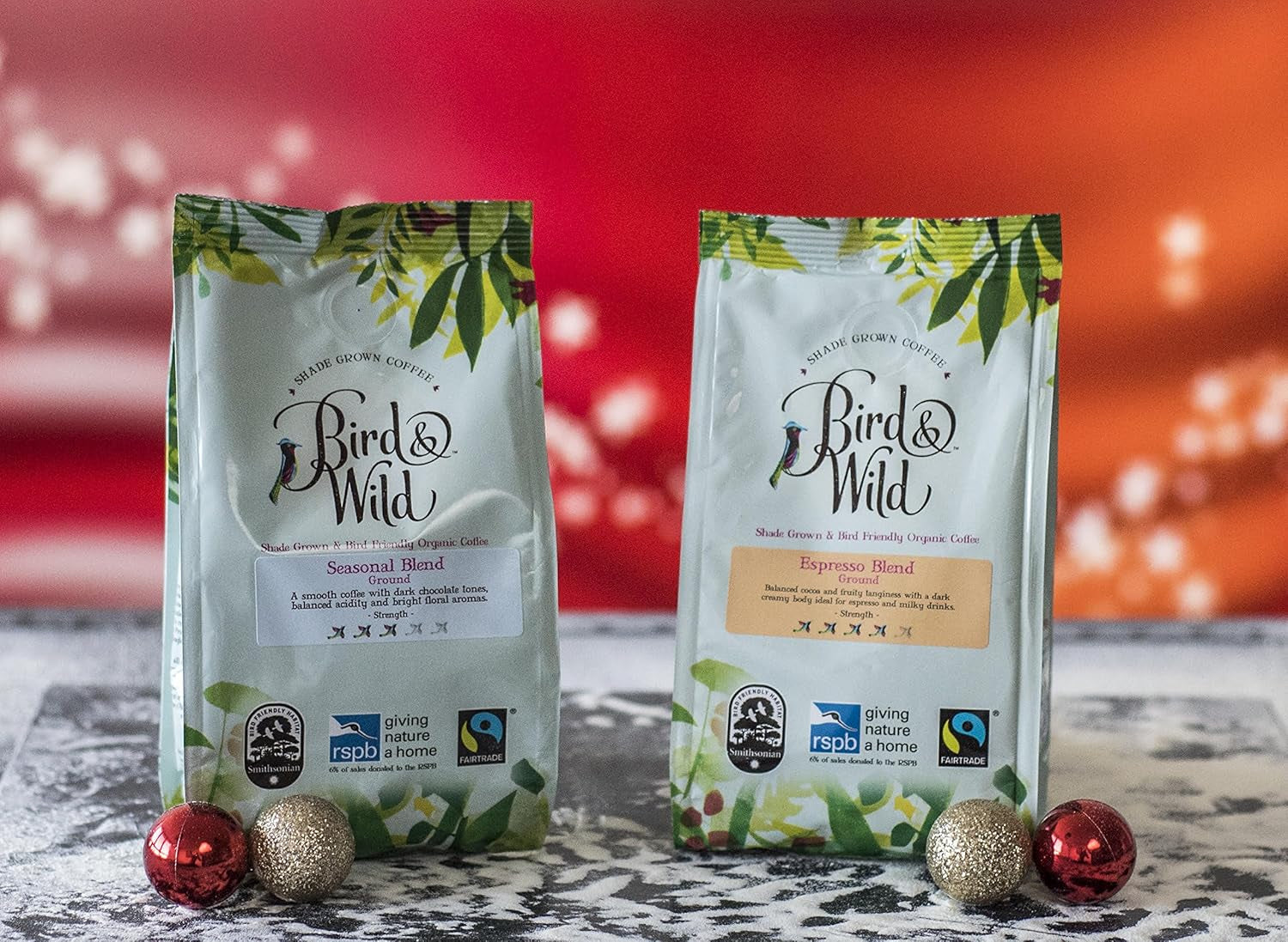 Signature Espresso-Mischung, Fairtrade, ganze Bohnenkaffee, biologisch, im Schatten angebaut, vogelgeschützt, Nettogewicht 200 g