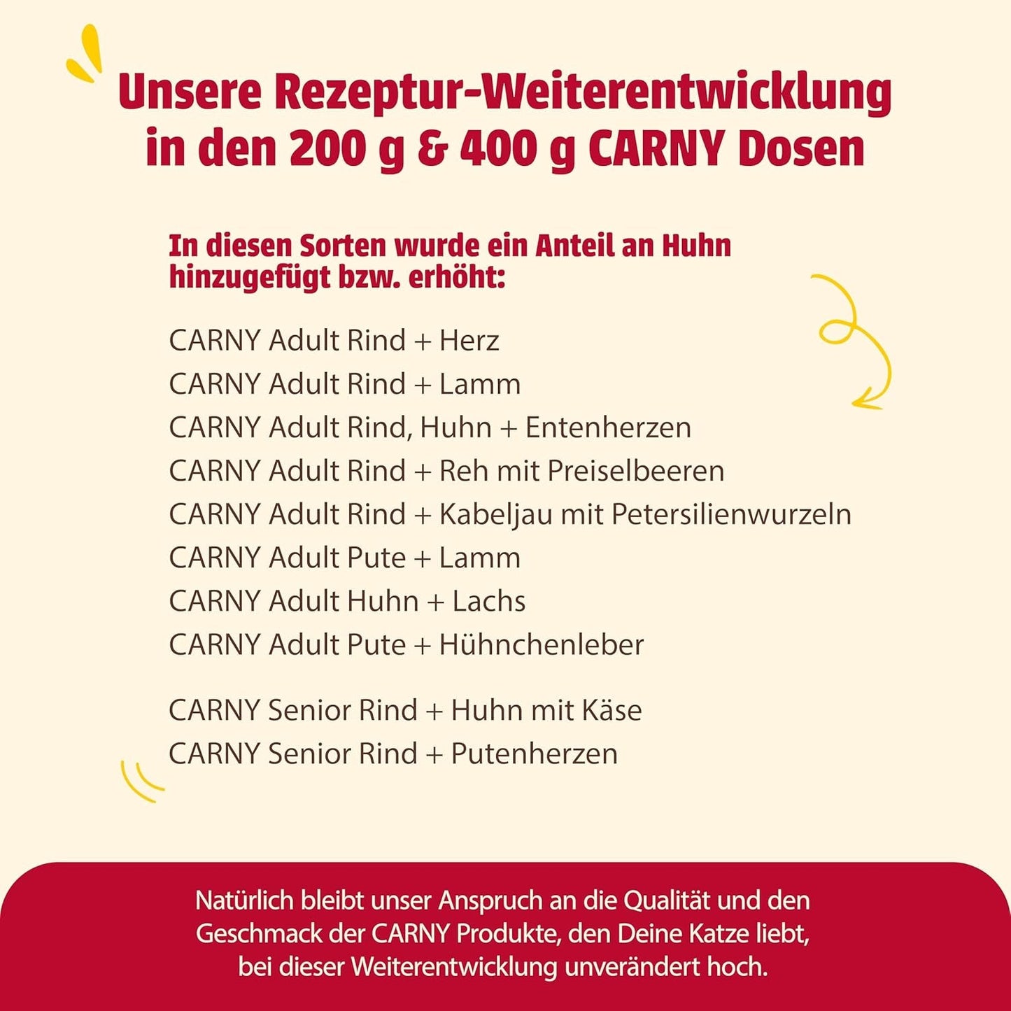 animonda Carny Adult Savory Variety (12 x 400 g), Nassfutter für ausgewachsene Katzen, Nassfutter mit 100 % Frischfleischzutaten, getreidefrei und zuckerfrei