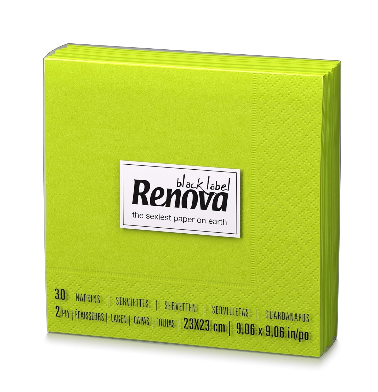 Renova Cocktail Green Papierservietten – 30 Servietten