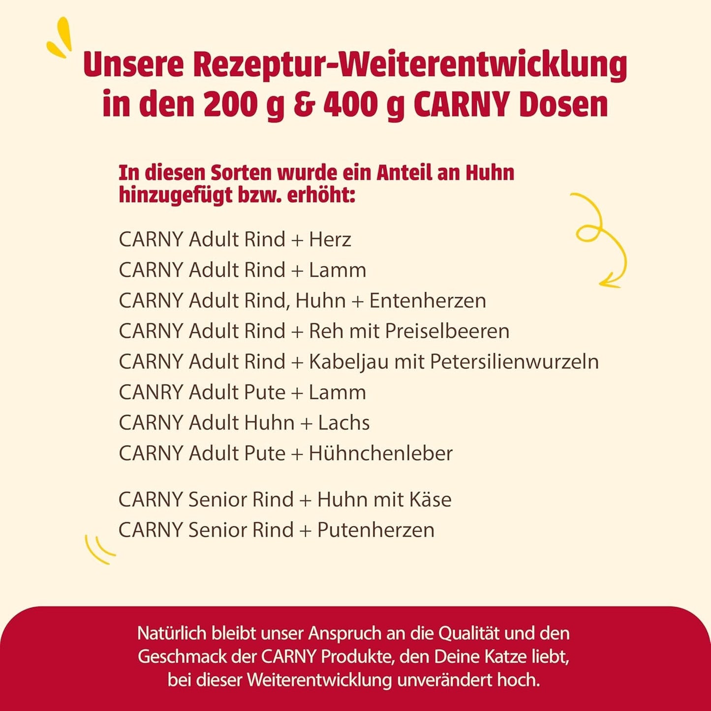 Animonda Carny Nassfutter für Katzen Truthahn + Huhn + Garnelen (6 x 800 g), getreidefreies, zuckerfreies Nassfutter mit frischen Fleischzutaten