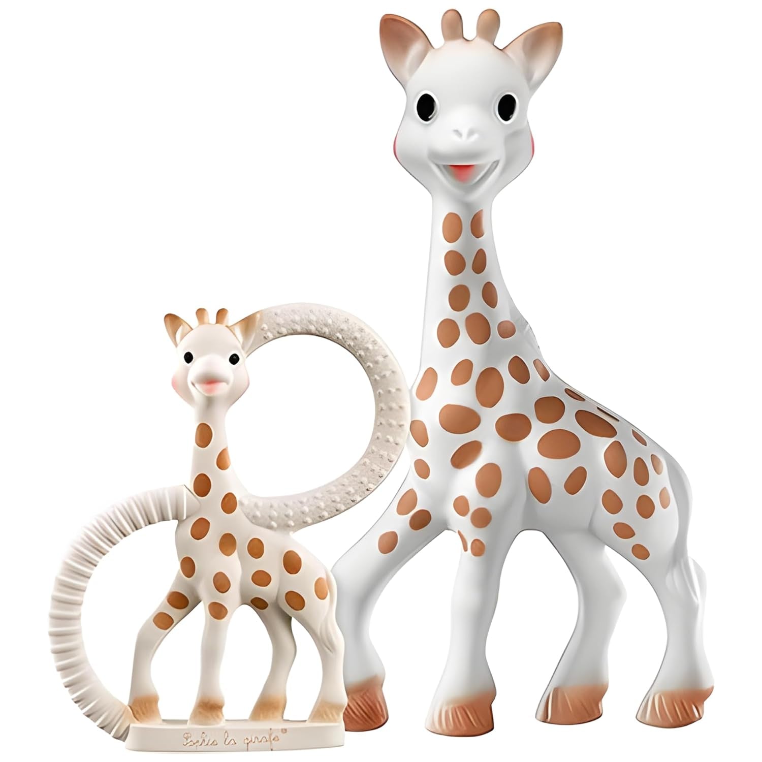 Sophie die Giraffe – Baby-Geschenkbox + Beißring – 100 % Naturkautschuk – Baby-Aktivitätsset – Spielzeug für frühes Lernen