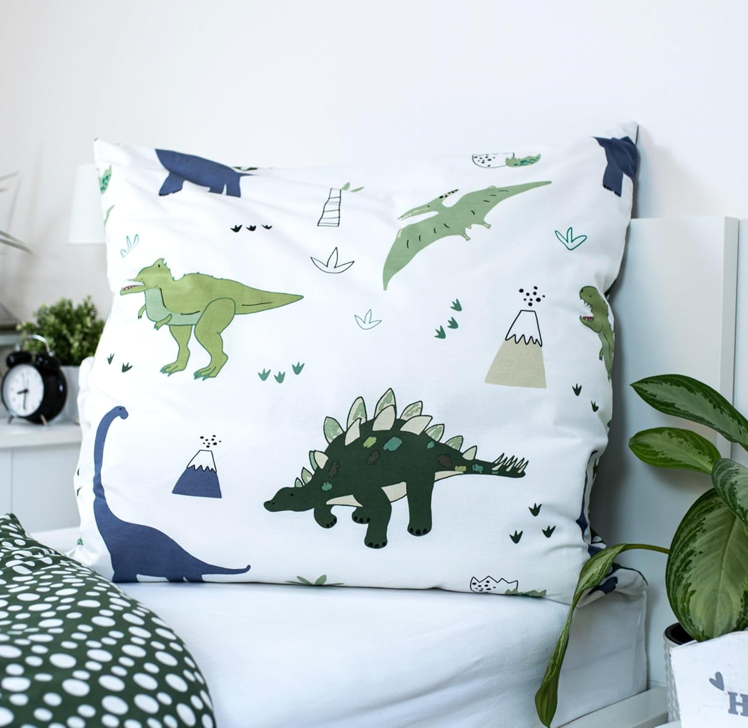 Bettwäsche für Kinder, wendbar, Dinosaurier Bettwäsche – Kinder Naty Shop