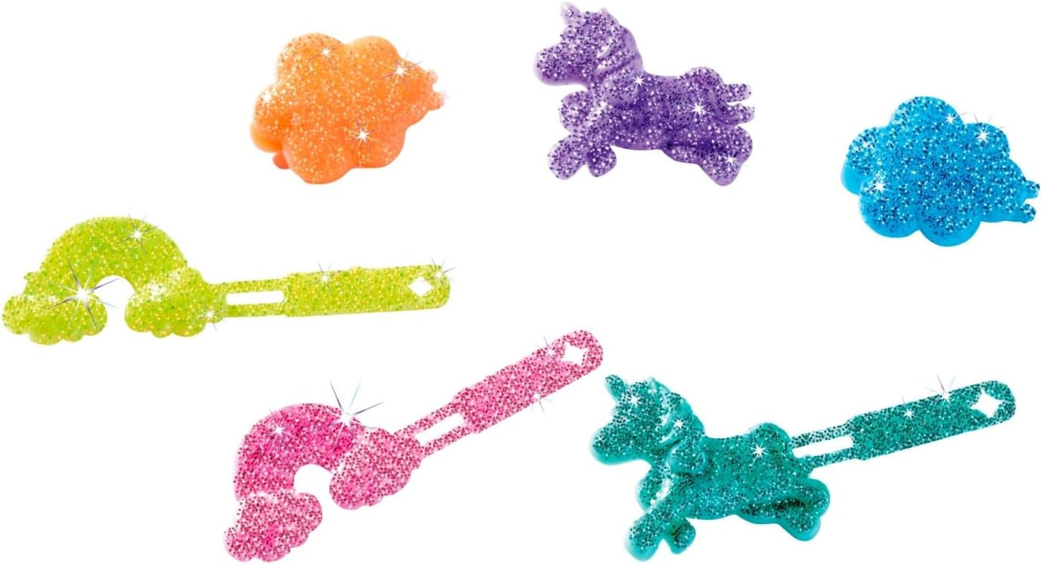 Simba 105733610 - Steffi Love Rainbow Mermaid, Regenbogen-Meerjungfrau-Modepuppe mit bunten Haaren, Haarspangen, Kamm und abnehmbarer Flosse, Spielpuppe 29 cm, ab 3 Jahren