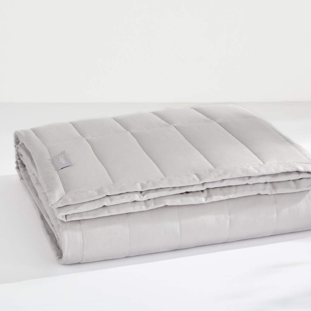 Casper Gewichtsdecke, 9 kg, Grau Bettdecken und Steppdecken Naty Shop Grau 20 Pfund Verpackung Ecom