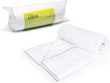 Decoking 135X200 Sommerdecke Steppdecke Antiallergisch Für Allergiker Sommerdecke 100 % Mikrofaser 800G Libra Steppdecken und Steppdecken Naty Shop Weiß 200X200
