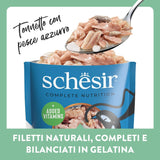 , Thunfisch mit blauem Fisch in Gelee, komplettes Nassfutter für Katzen, im Beutel, mit zusätzlichen Vitaminen, 100 % natürlich, 6 x 85 g