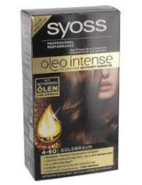 Syoss Oleo Intense Coloration 5-86 Sweet Brown 3er Pack (3 x 1 Stück) Naty Shop Haarfarbe Golden Brown 1 Stück (1 Packung)