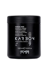 Echosline Karbon 9 Bio-Vegan-Kohlemaske (1000 ml) Naty Shop Haarmaske Standardtitel