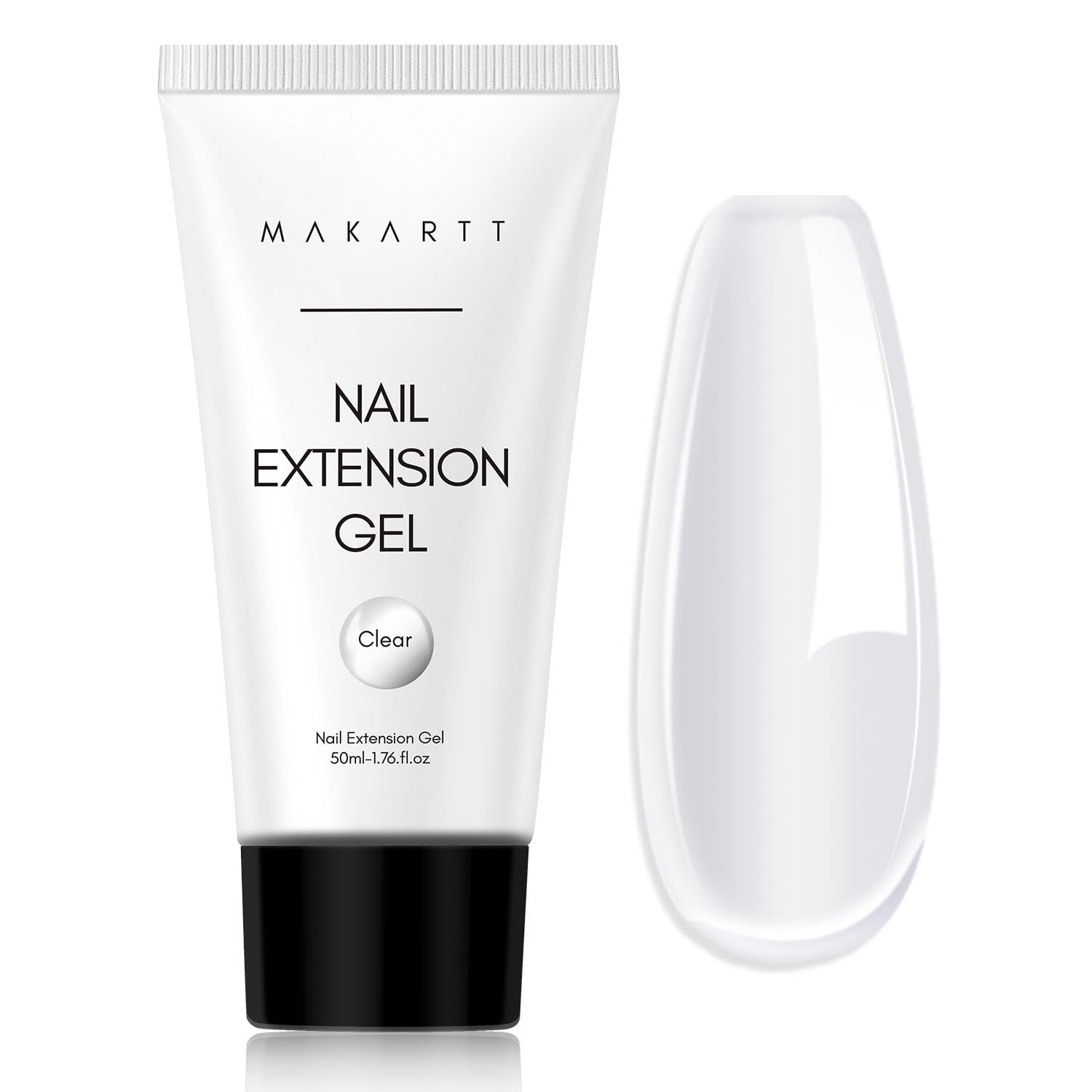 Makartt Poly-Nagelverlängerungsgel – Acryl-Verlängerungsgel, Nagelstärkungsgel, Nageldekoration, 50 ml (lila)