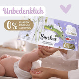 Millis Bamboo Baby Sensitive Feuchttücher für zarte Babyhaut – 5 x 60 Stück – Natürliche, sanfte und nachhaltige Reinigung – Biologisch abbaubare Babytücher, plastikfrei und alkoholfrei