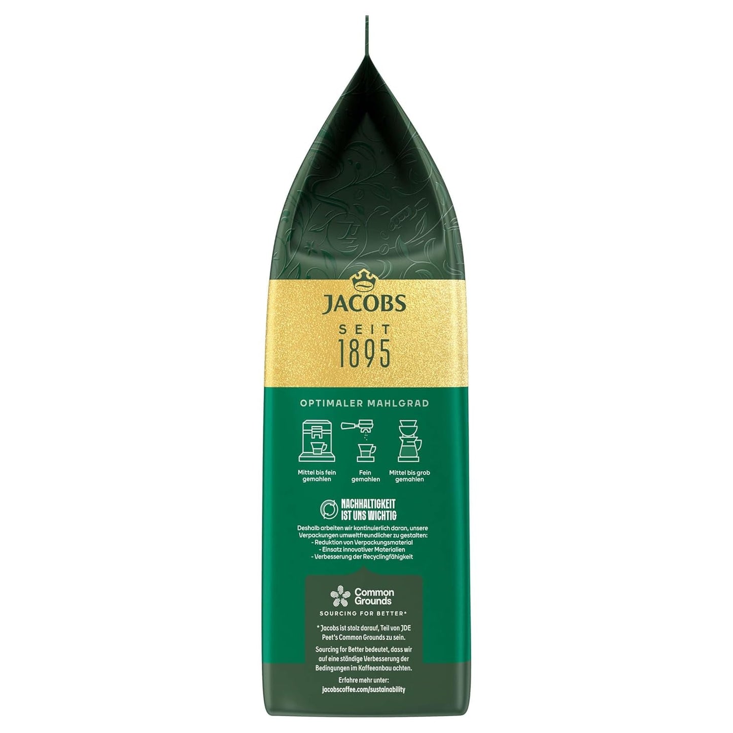 Jacobs Krönung Cream, Ganze Bohnenkaffee, 4er Pack (4 x 1000g)