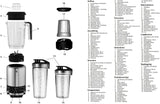 WMF Kult Pro Multifunktionsmixer Hochleistungsmixer, 30.000 U/Min, Smoothie Maker, Standmixer, Ice-Crush Funktion, 4 Mixbehälter inkl. Togo-Verschluss Kitchen Naty Shop