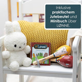 HEJ LØNNE 2er-Set Holzglocken – Maracas für Kinder – Musikinstrument aus Holz zur Förderung von Motorik, Koordination und Sozialverhalten – Holzglocke für Kinder – Kinderspielzeug Toys Bebe Naty Shop