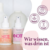 Jean & Len Knot Remover 2-Phasen Leave-In Conditioning Spray, für alle Haartypen geeignet, entwirrt das Haar und verbessert die Kämmbarkeit, frischer Duft, entwirrend, silikon- und parabenfrei, vegan, 100ml Entwirrungsprodukte Naty Shop
