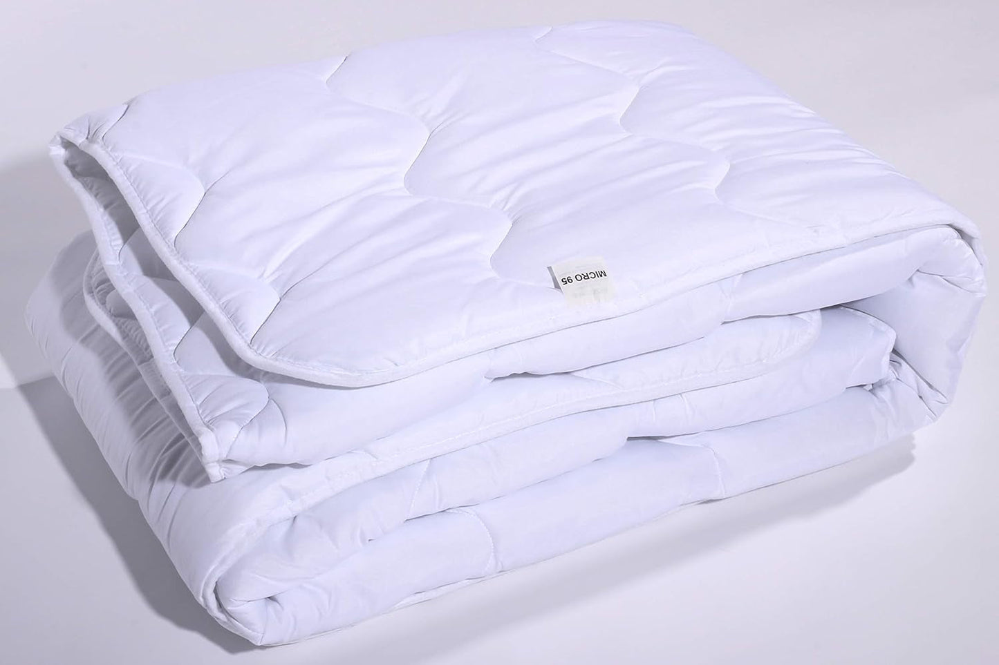 BONEX Steppdecke Micro 95 Steppdecke Antiallergisch Für Allergiker 100 % Mikrofaser 155 x 200 cm 1400 g Steppdecken und Steppdecken Naty Shop
